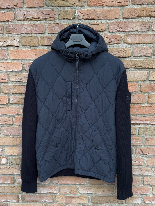 Stone Island Nylon Smerigliato and Knit Ghost Jacket - M