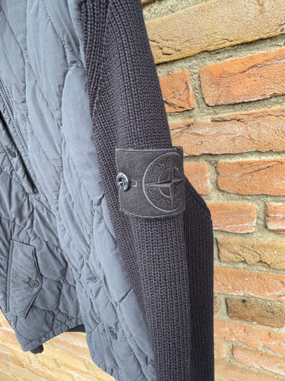 Stone Island Nylon Smerigliato and Knit Ghost Jacket - M