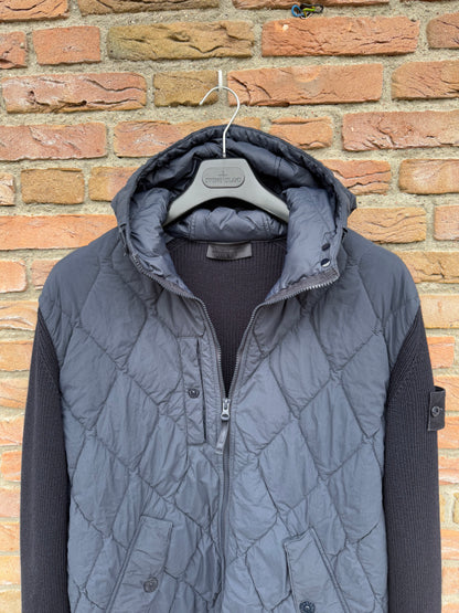 Stone Island Nylon Smerigliato and Knit Ghost Jacket - M