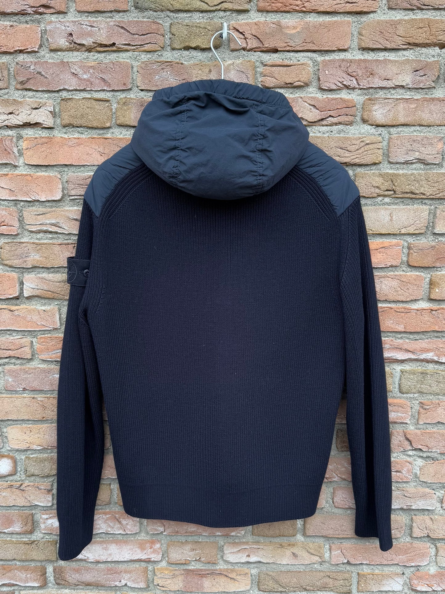 Stone Island Nylon Smerigliato and Knit Ghost Jacket - M