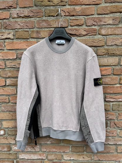 Stone Island Fleece Pullvoer - M