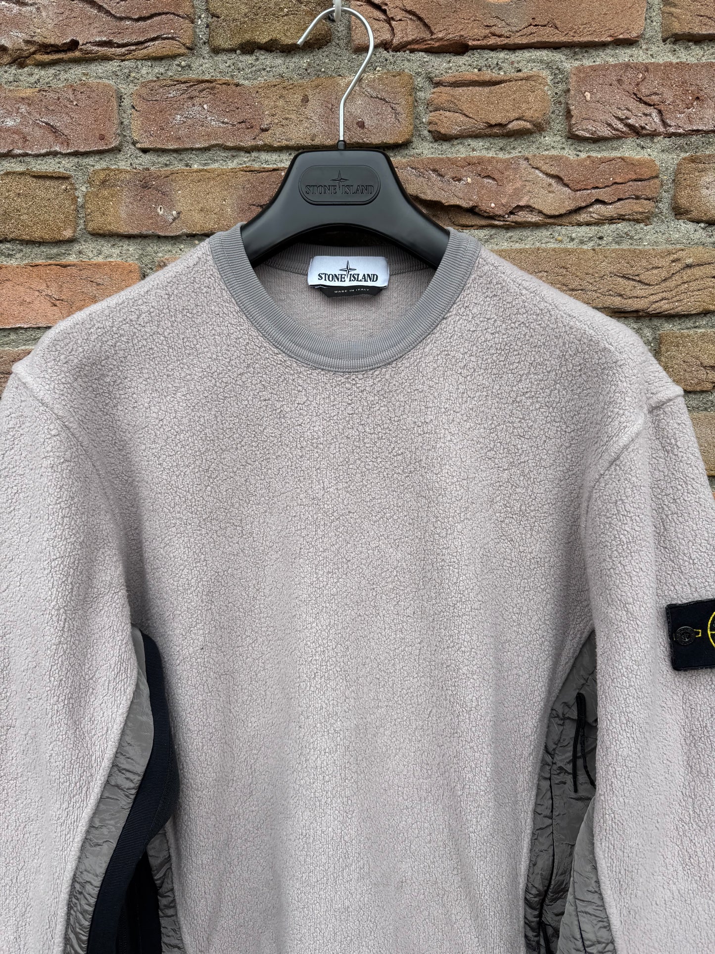 Stone Island Fleece Pullvoer - M