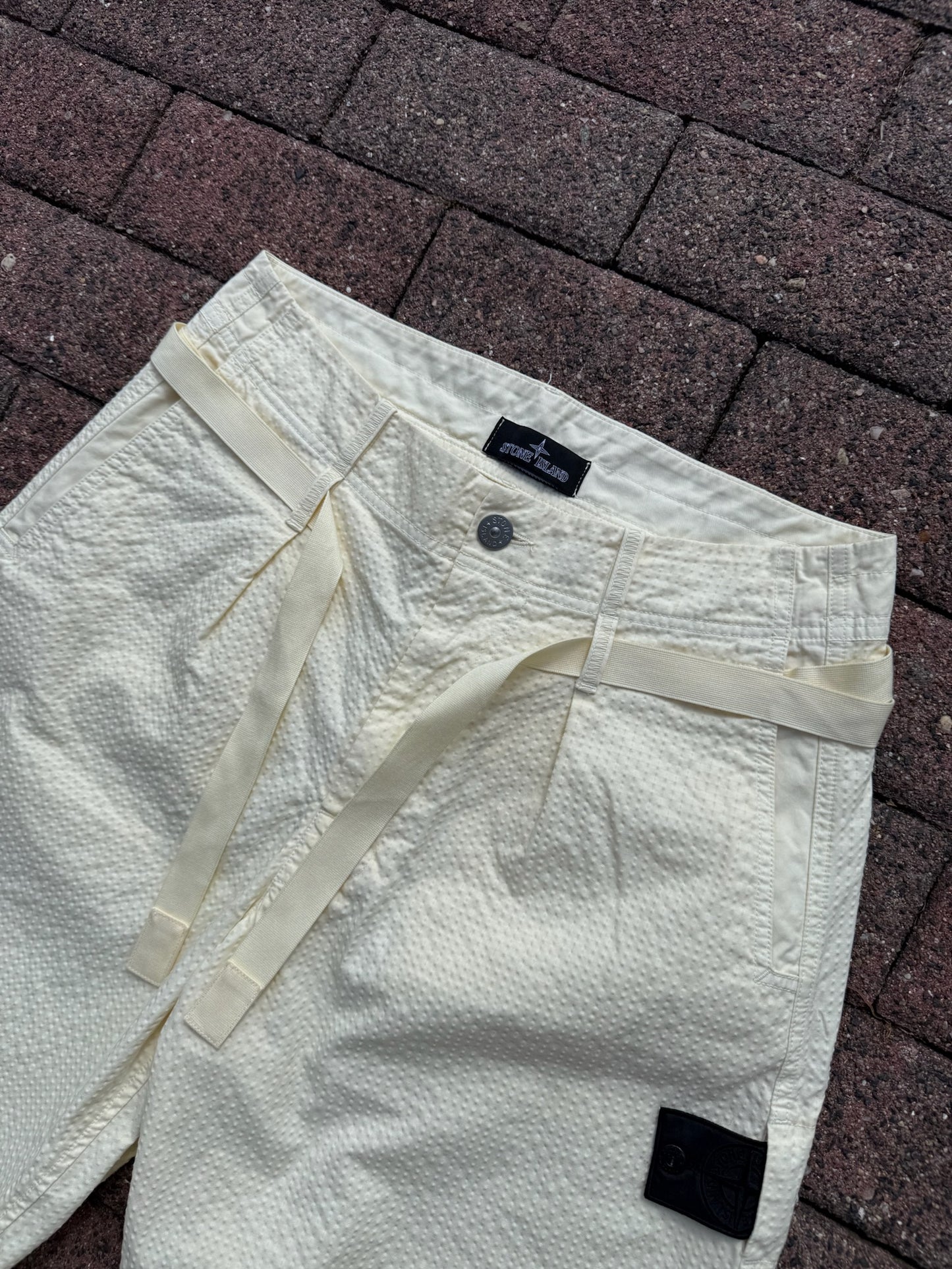 Stone Island Shadow Project CO NY Ripstop-TC Shorts - S