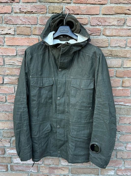 C.P. Company Plated Linen La Mille Jacket - L