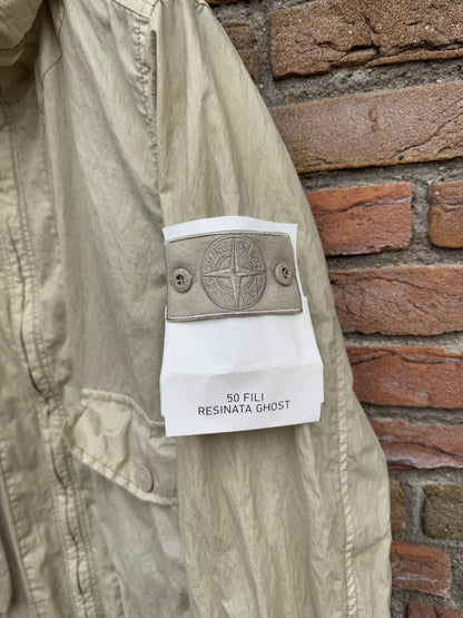 Stone Island 50 Fili Resinata Ghost Parka - S