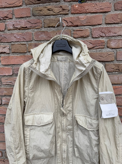 Stone Island 50 Fili Resinata Ghost Parka - S