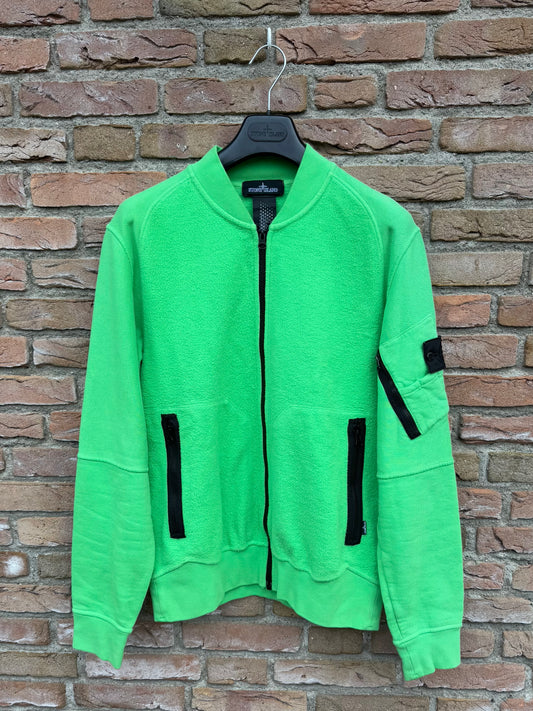 Stone Island Shadow Project Fleece Bomber Jacket - M