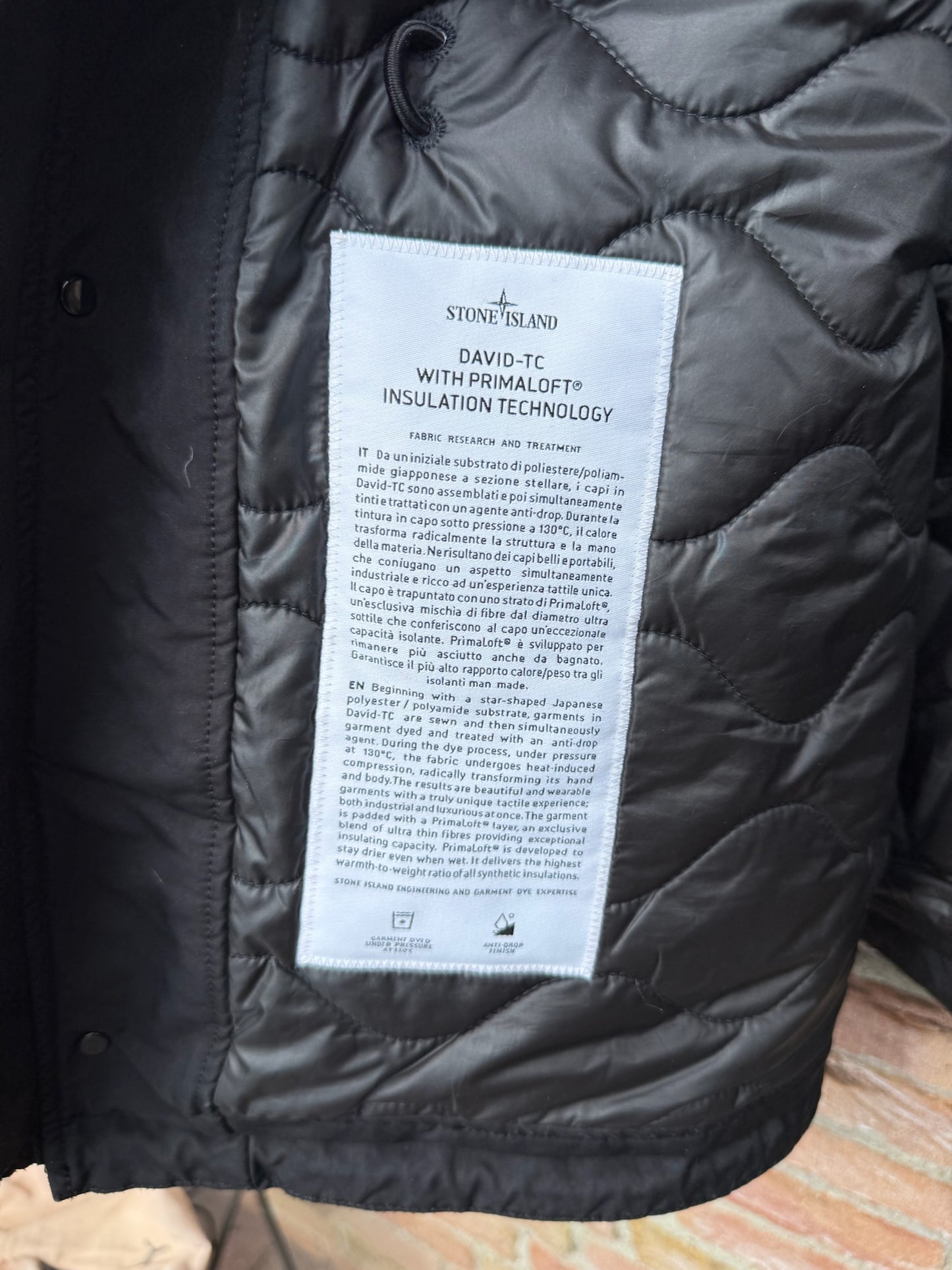Stone Island David-TC Primaloft Jacket - XXL