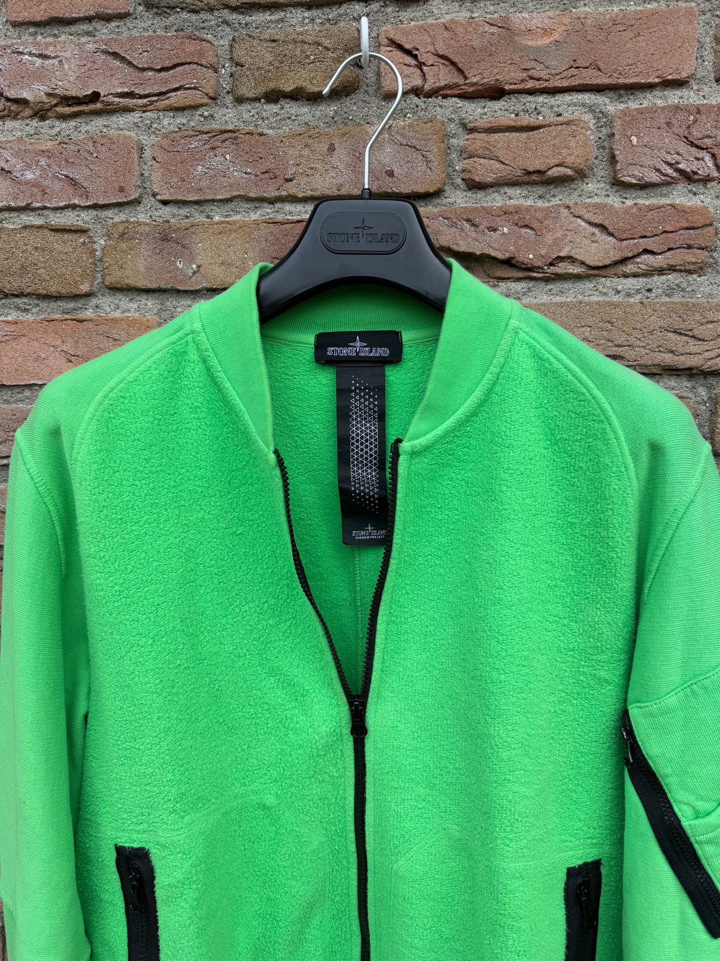 Stone Island Shadow Project Fleece Bomber Jacket - M