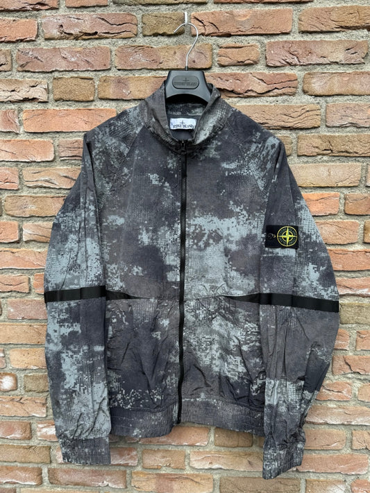 Stone Island Dissolving Grid Camo Nylon Jacket - XL
