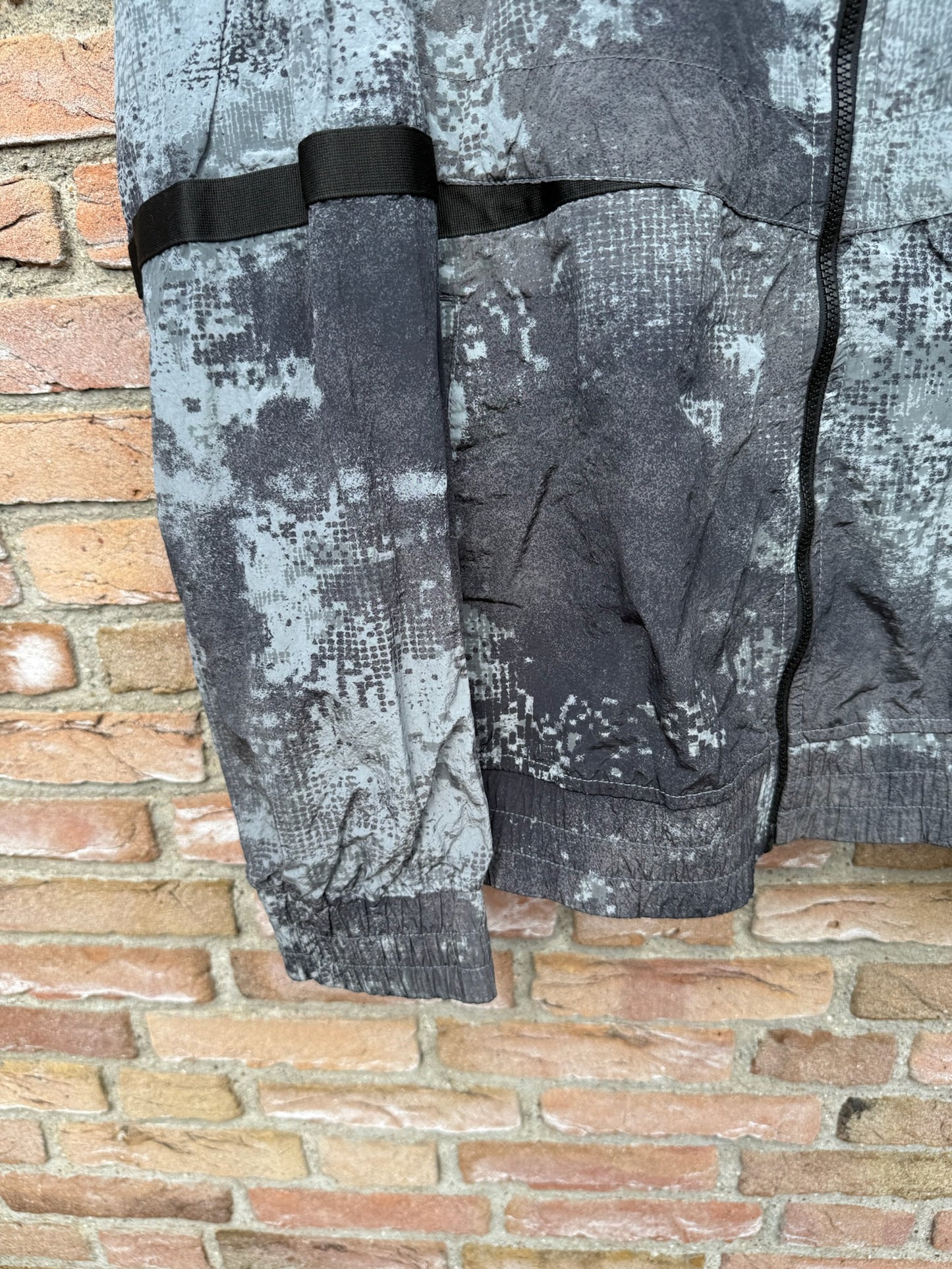 Stone Island Dissolving Grid Camo Nylon Jacket - XL