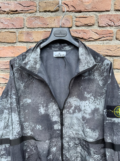 Stone Island Dissolving Grid Camo Nylon Jacket - XL