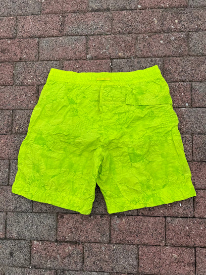 Stone Island Shadow Project Waffle Print Nylon Metal Shorts - M