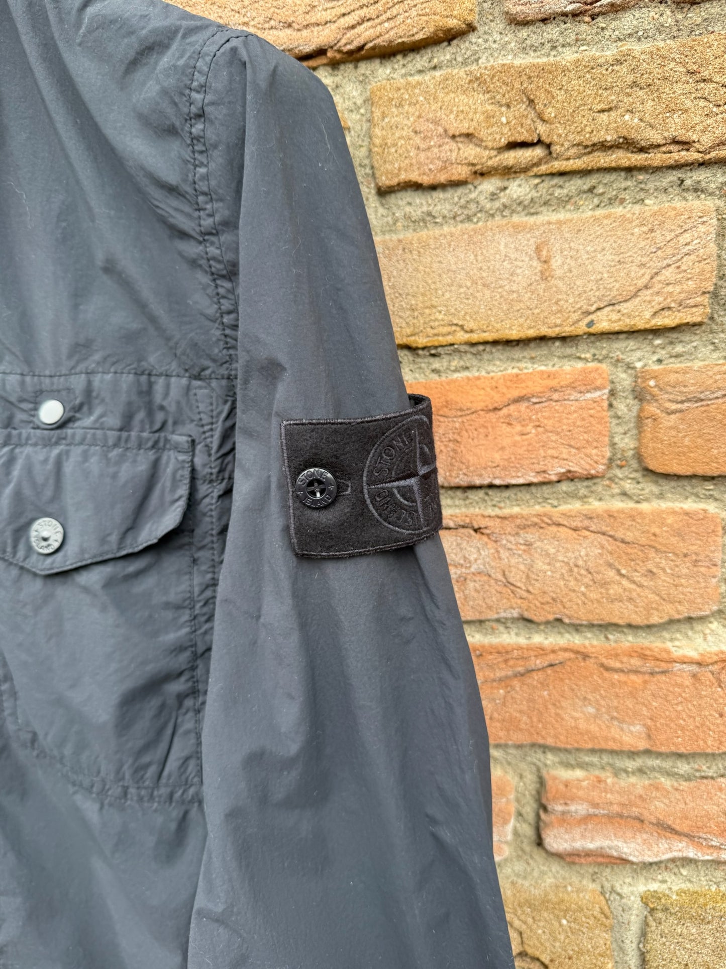 Stone Island Ghost Nylon Smerigliato Overshirt - S