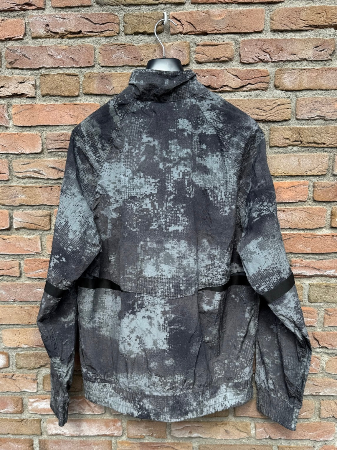 Stone Island Dissolving Grid Camo Nylon Jacket - XL