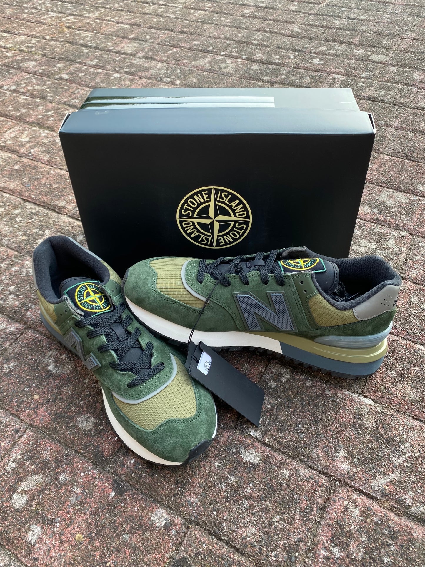 Stone Island x New Balance 574 Legacy - UK 9