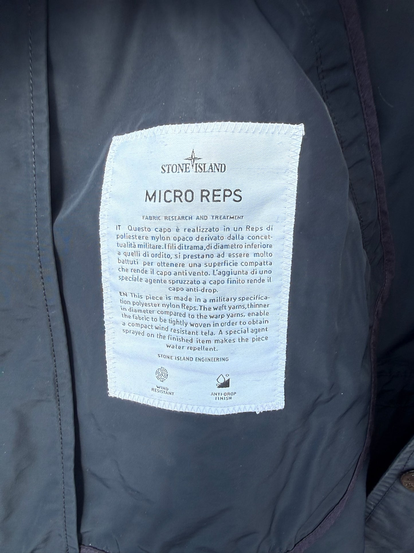 Stone Island Micro Reps Jacket - XL