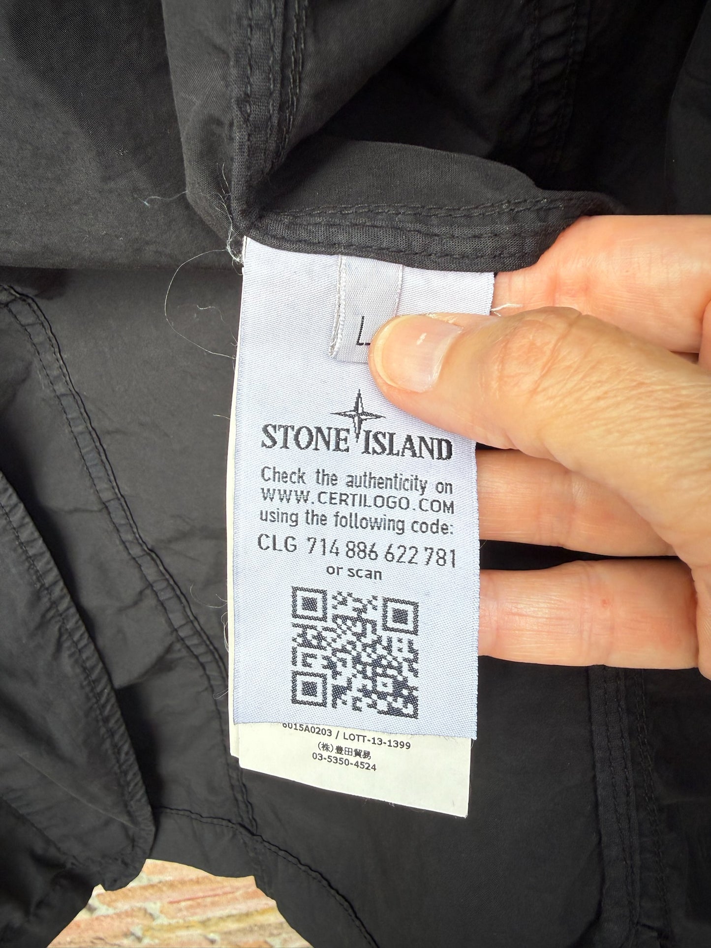 Stone Island Tela Paracadute Jacket - L