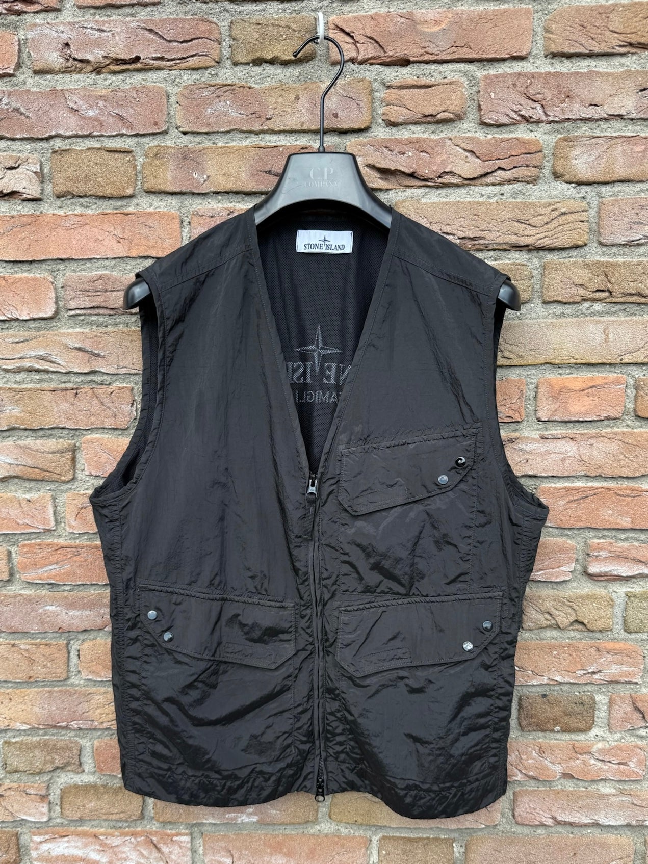 Stone Island Famiglia Nylon Metal Gilet - M