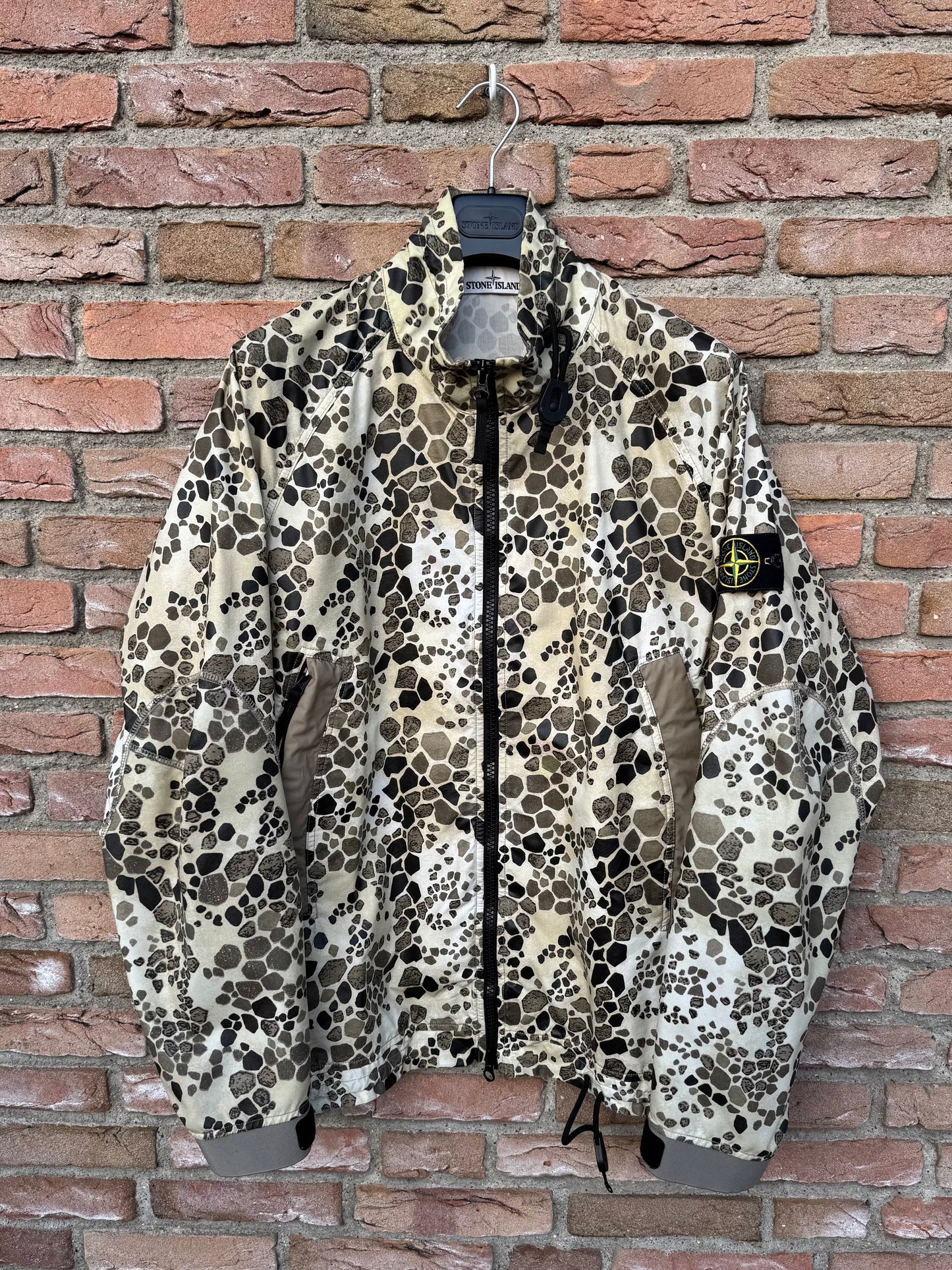 Stone Island Alligator Camo Light Cotton/Nylon Rep Jacke - XL