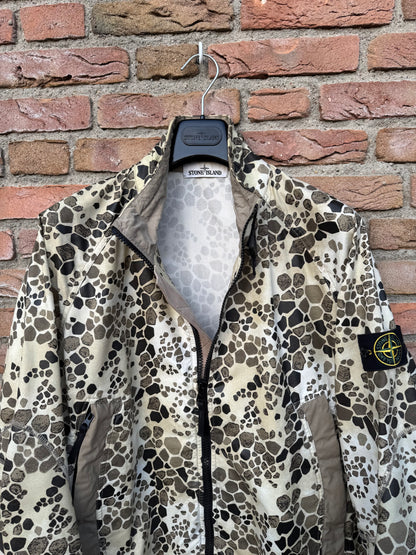 Stone Island Alligator Camo Light Cotton/Nylon Rep Jacke - XL