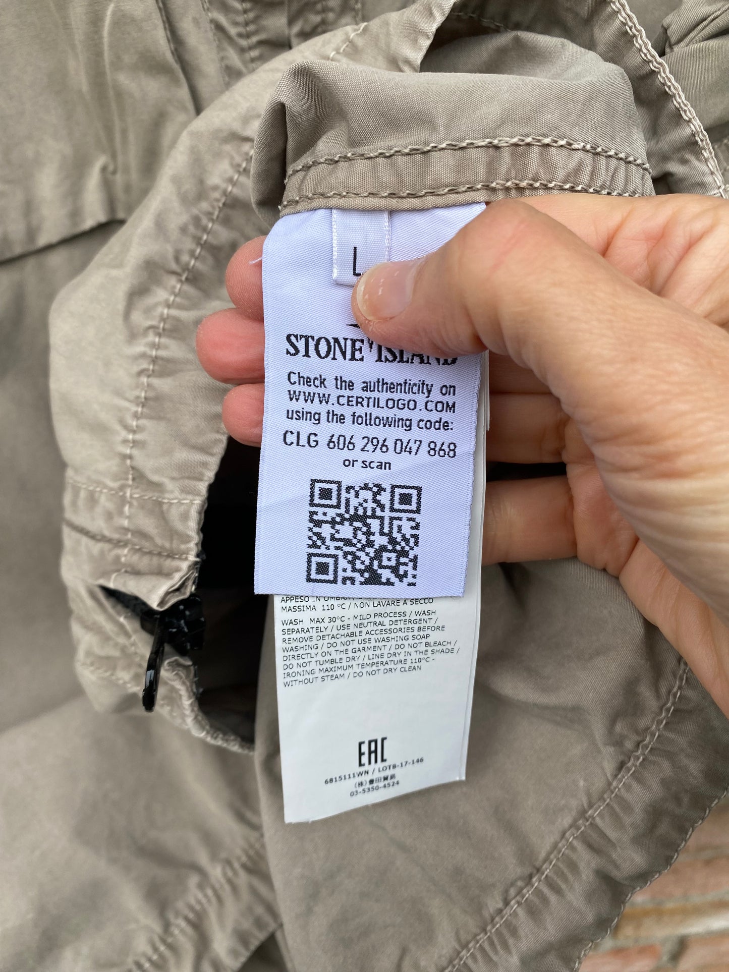 Stone Island Overshirt - L