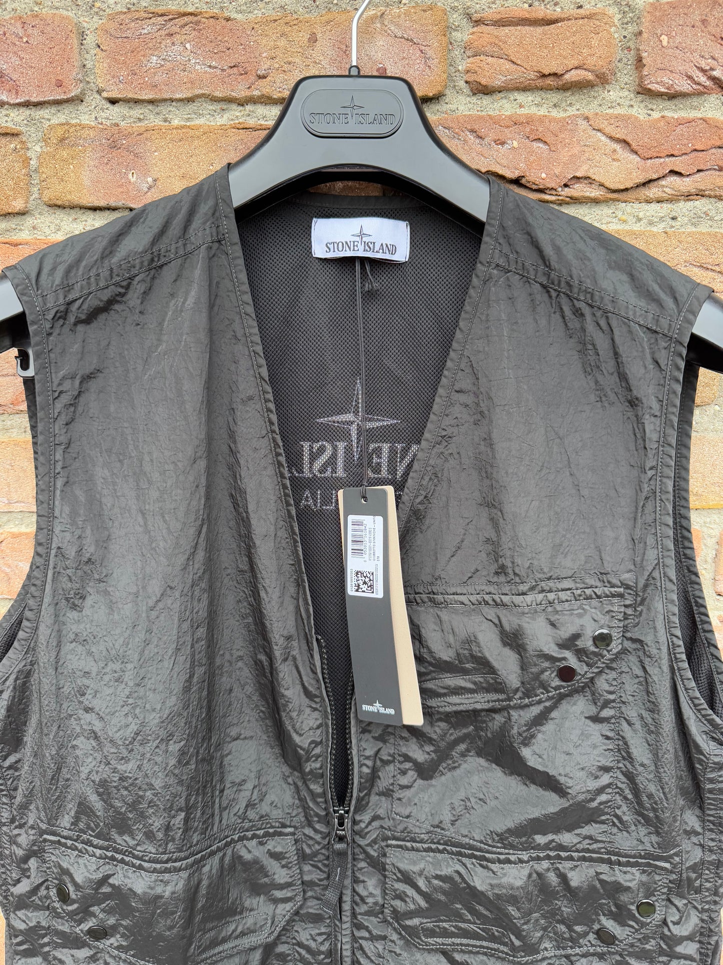 Stone Island Famiglia Nylon Metal Gilet - S