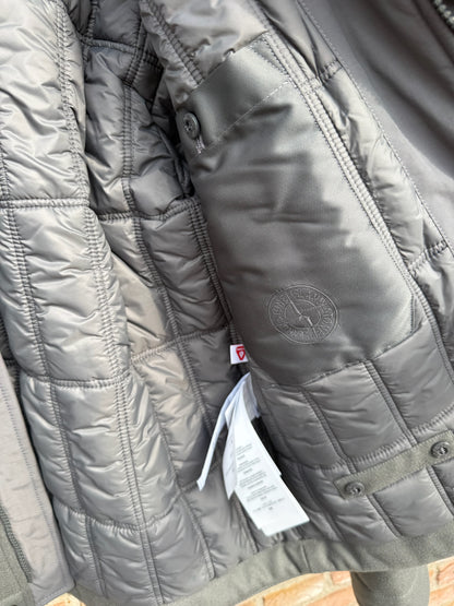 Stone Island Wool Nylon Flannel Ghost Jacket - M