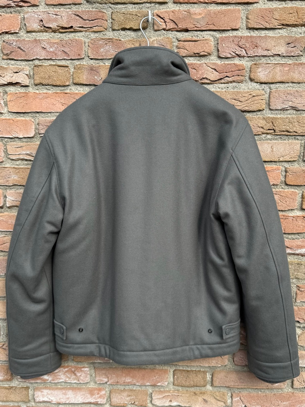 Stone Island Wool Nylon Flannel Ghost Jacket - M