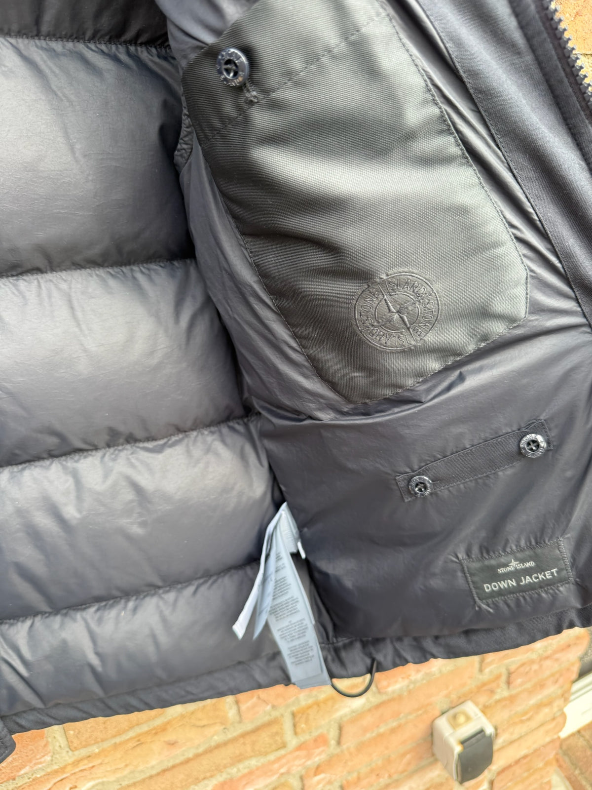 Stone Island Twill Wool-TC with Knit Ghost Jacket - M