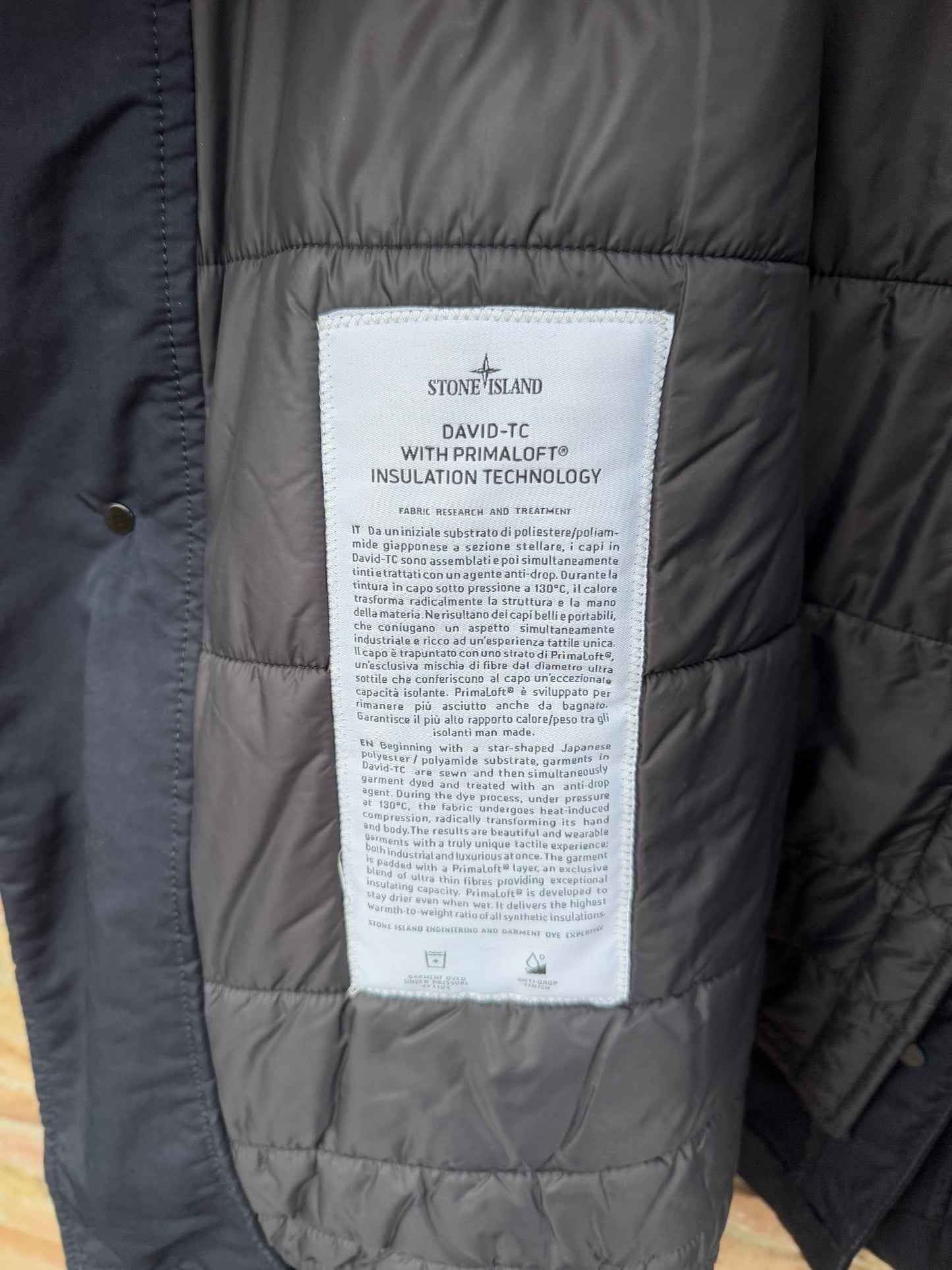 Stone Island David-TC Primaloft Jacket - 3XL