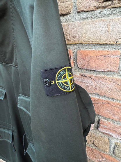 Stone Island Raso Gommato Smock - L