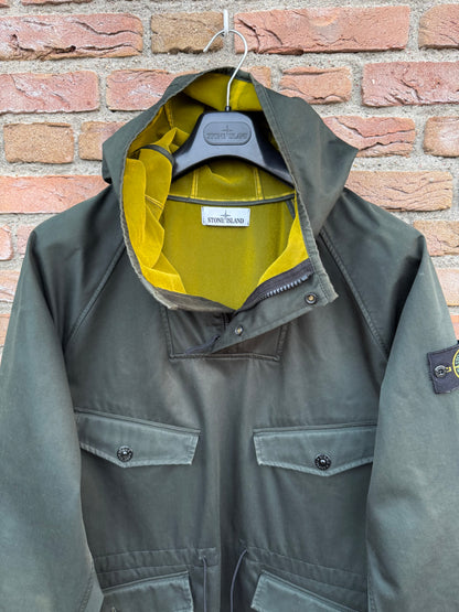 Stone Island Raso Gommato Smock - L