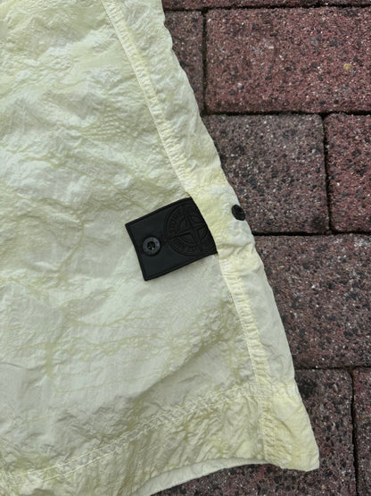 Stone Island Shadow Project Waffle Print Nylon Metal Shorts - XXL