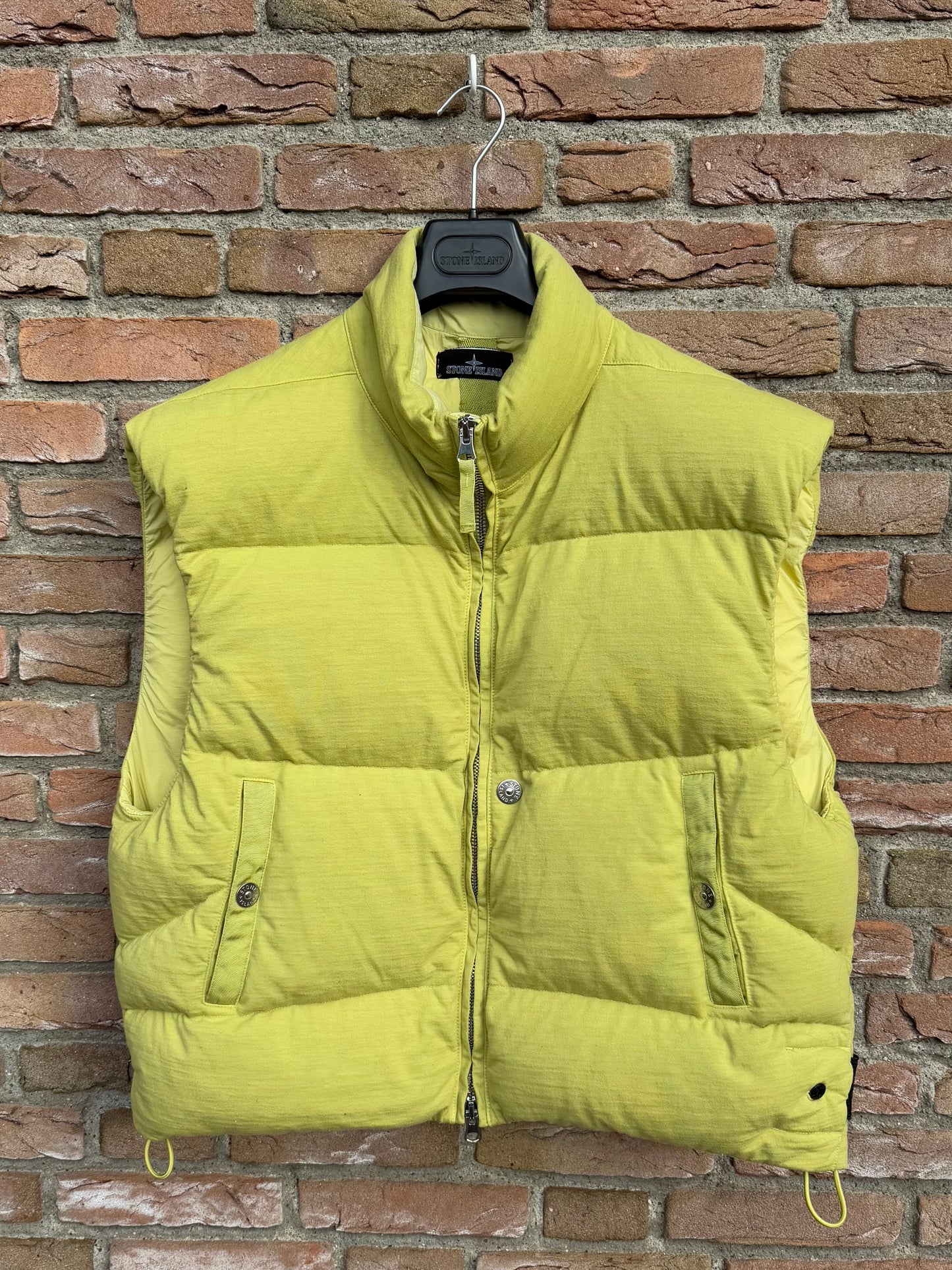 Stone Island Shadow Project High Density R-Nylon Jersey Down Gilet - L