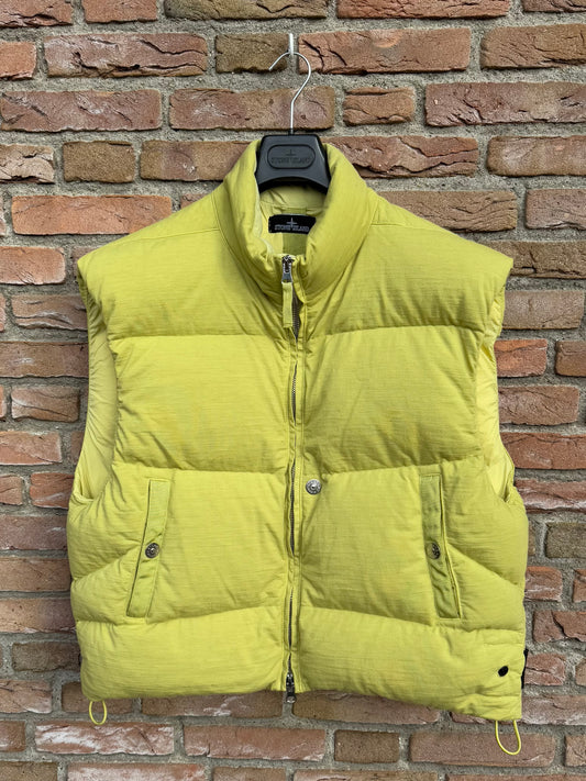 Stone Island Shadow Project High Density R-Nylon Jersey Down Gilet - L