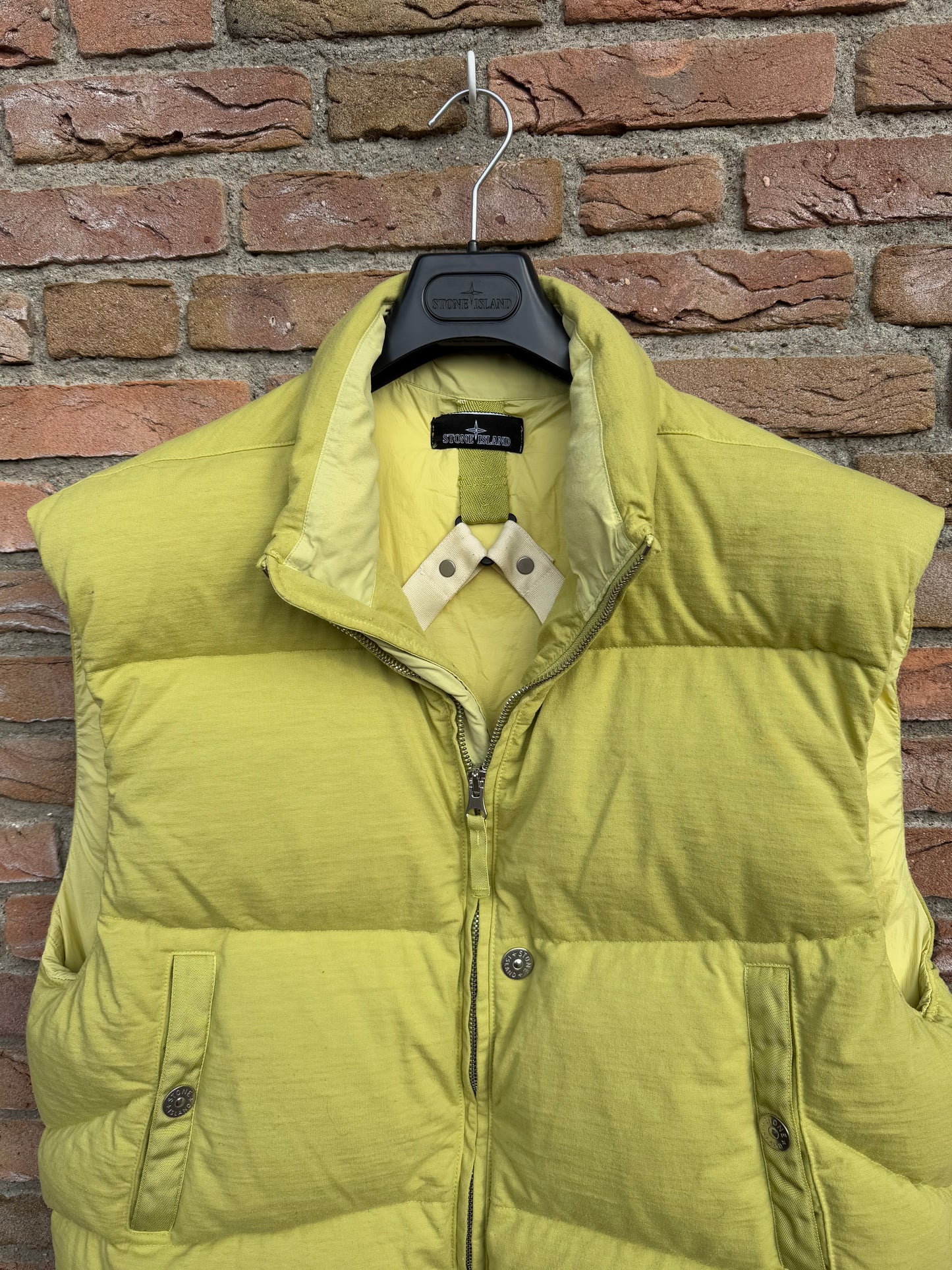 Stone Island Shadow Project High Density R-Nylon Jersey Down Gilet - L