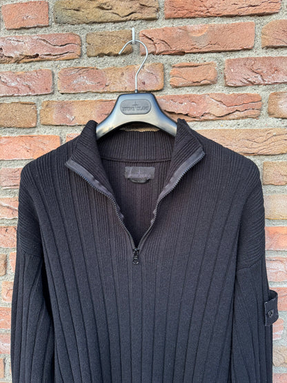 Stone Island Ghost Zip Pullover - L