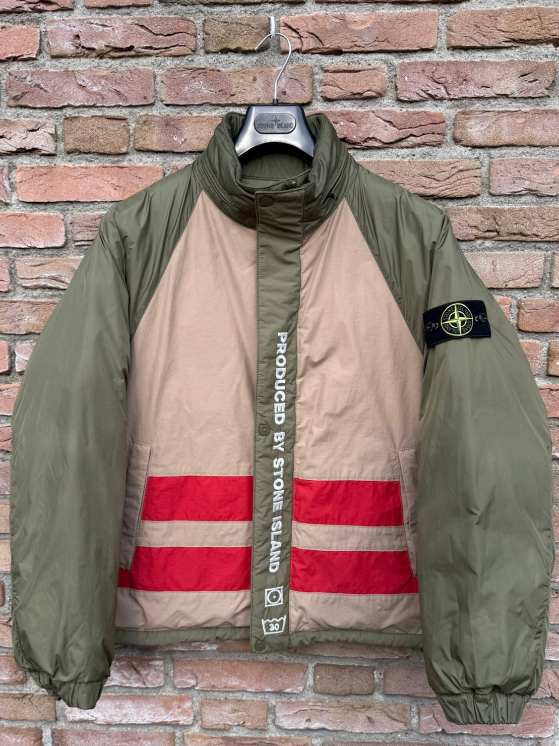 Stone Island x Supreme Reversible Down Jacket - M