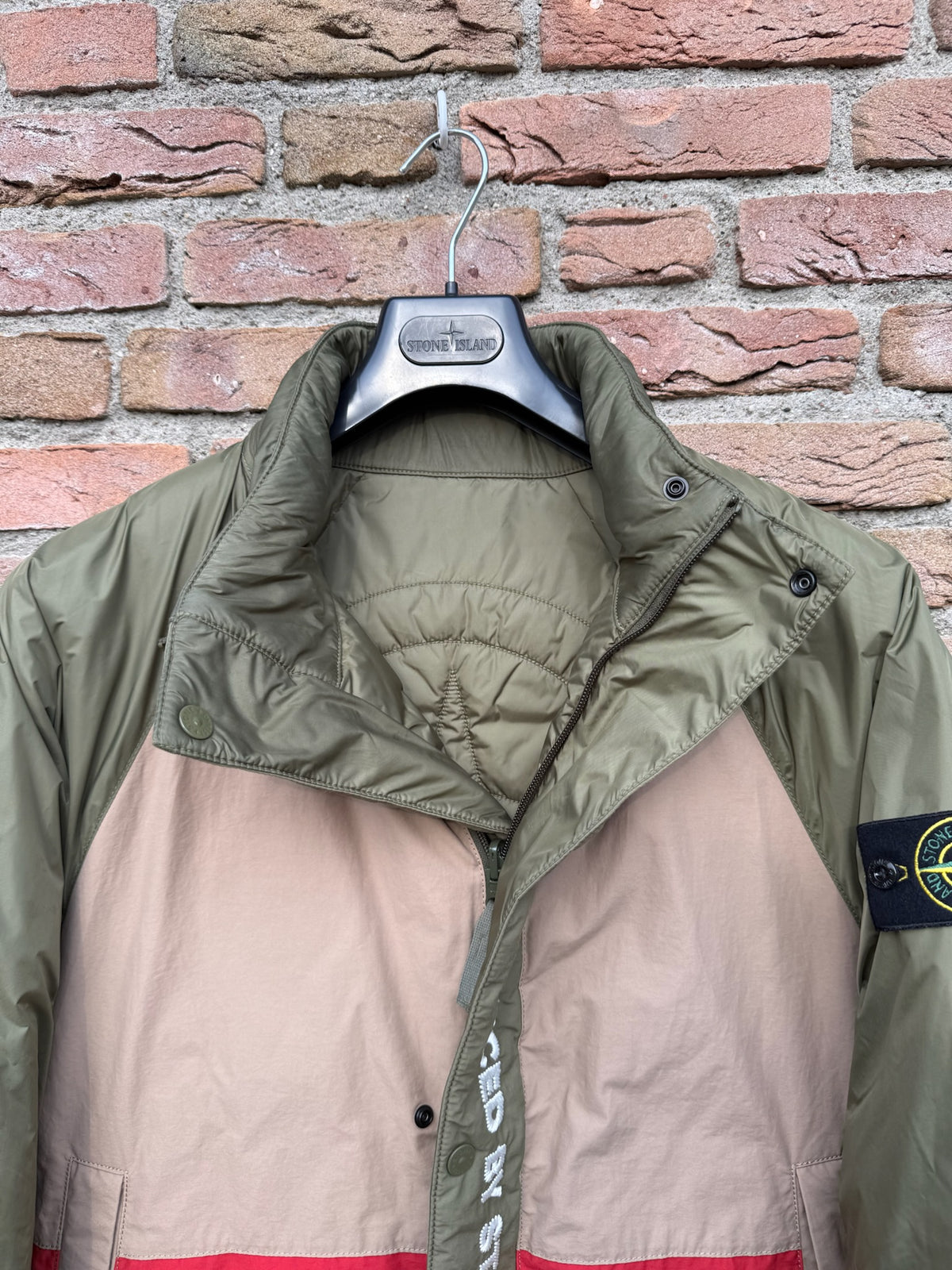 Stone Island x Supreme Reversible Down Jacket - M