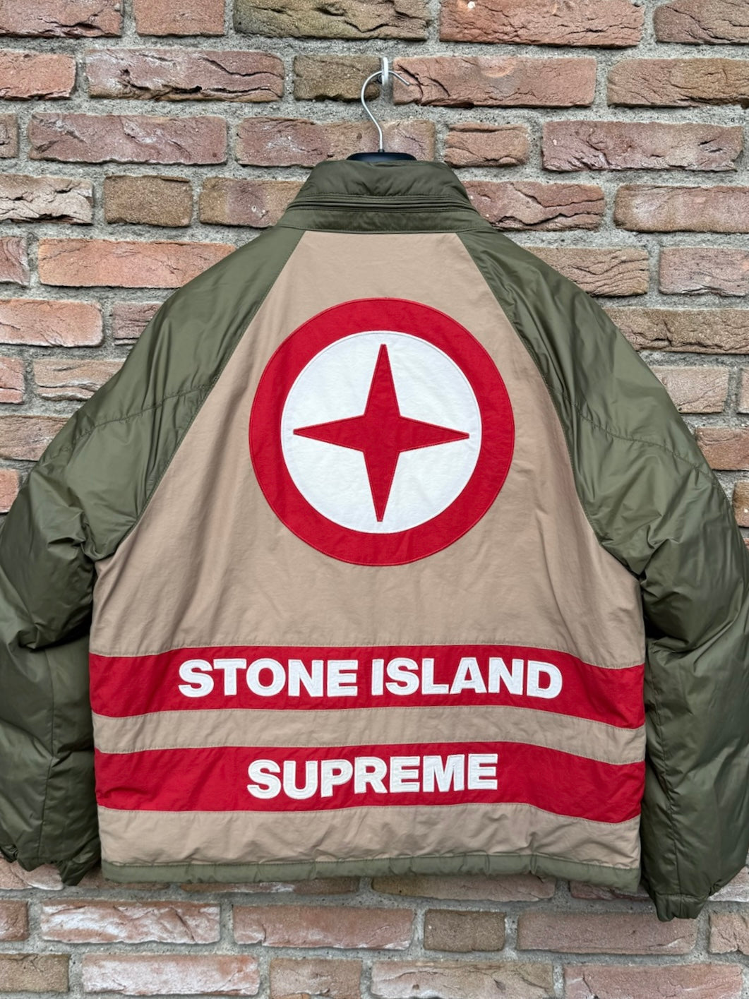 Stone Island x Supreme Reversible Down Jacket - M