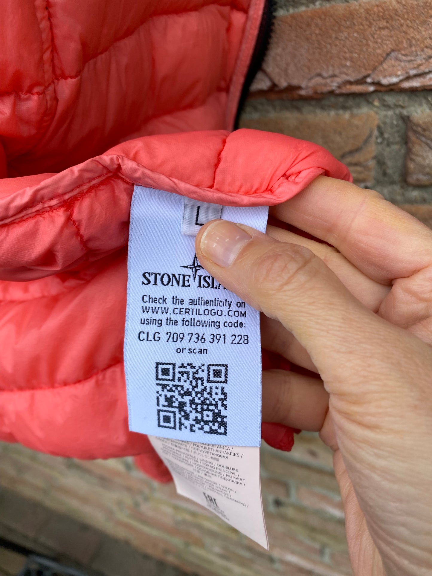 Stone Island Daunenjacke - L