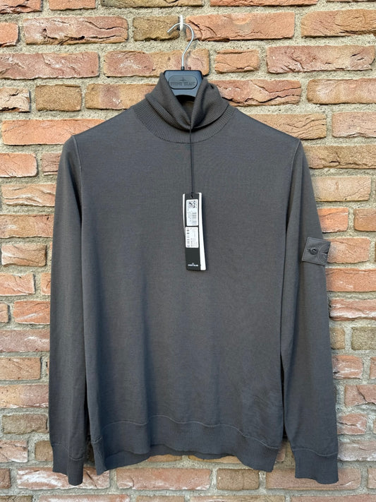 Stone Island Ghost Turtle Neck Pullover - L