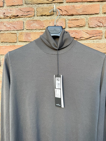 Stone Island Ghost Turtle Neck Pullover - L