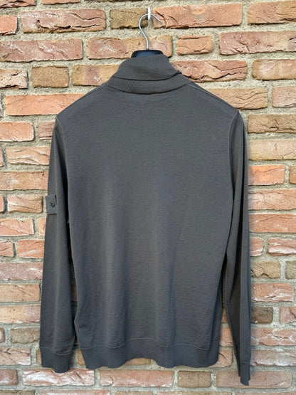 Stone Island Ghost Turtle Neck Pullover - L