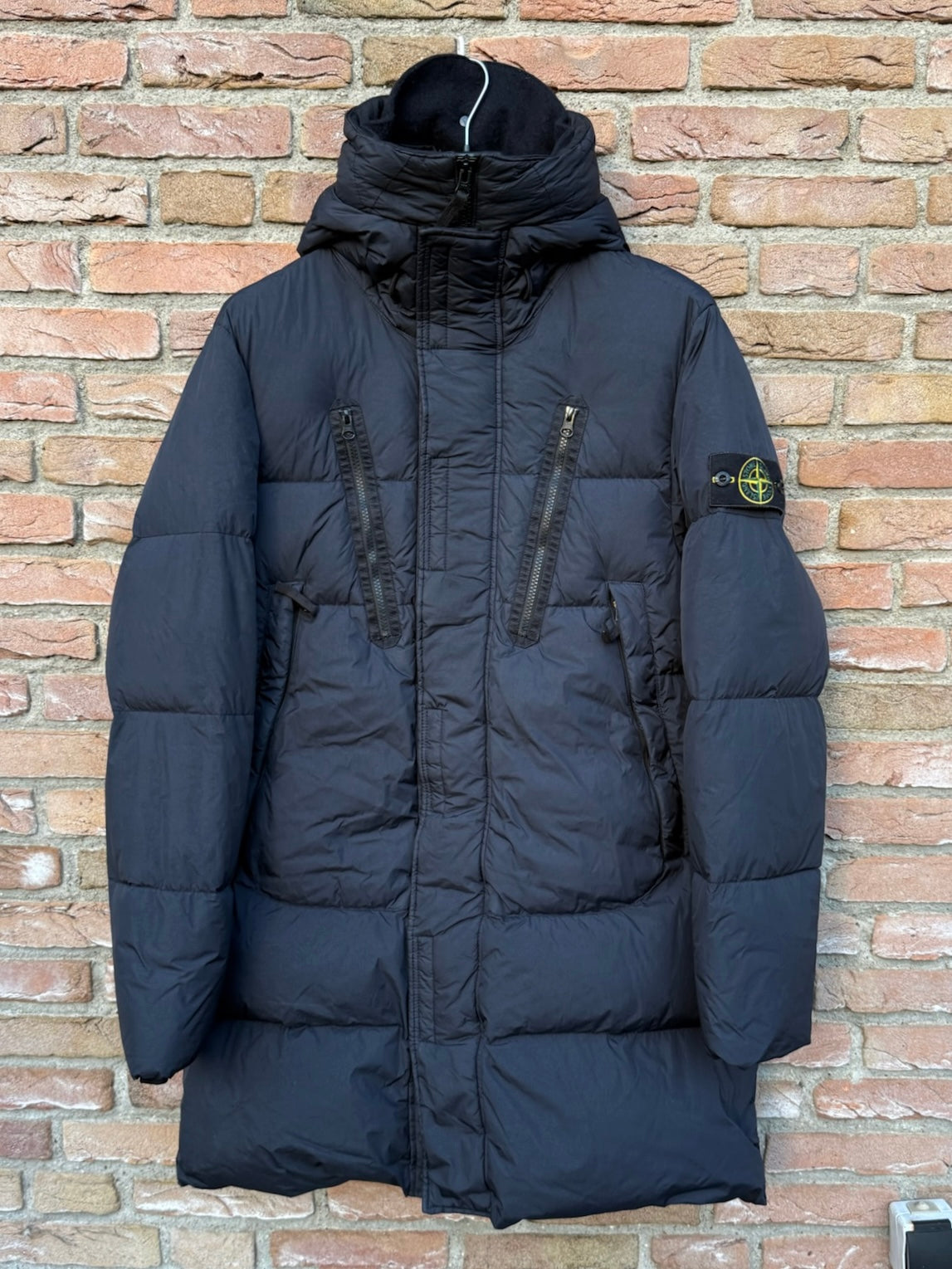 Stone Island Garment Dyed Crinkle Reps NY Down Jacket - M