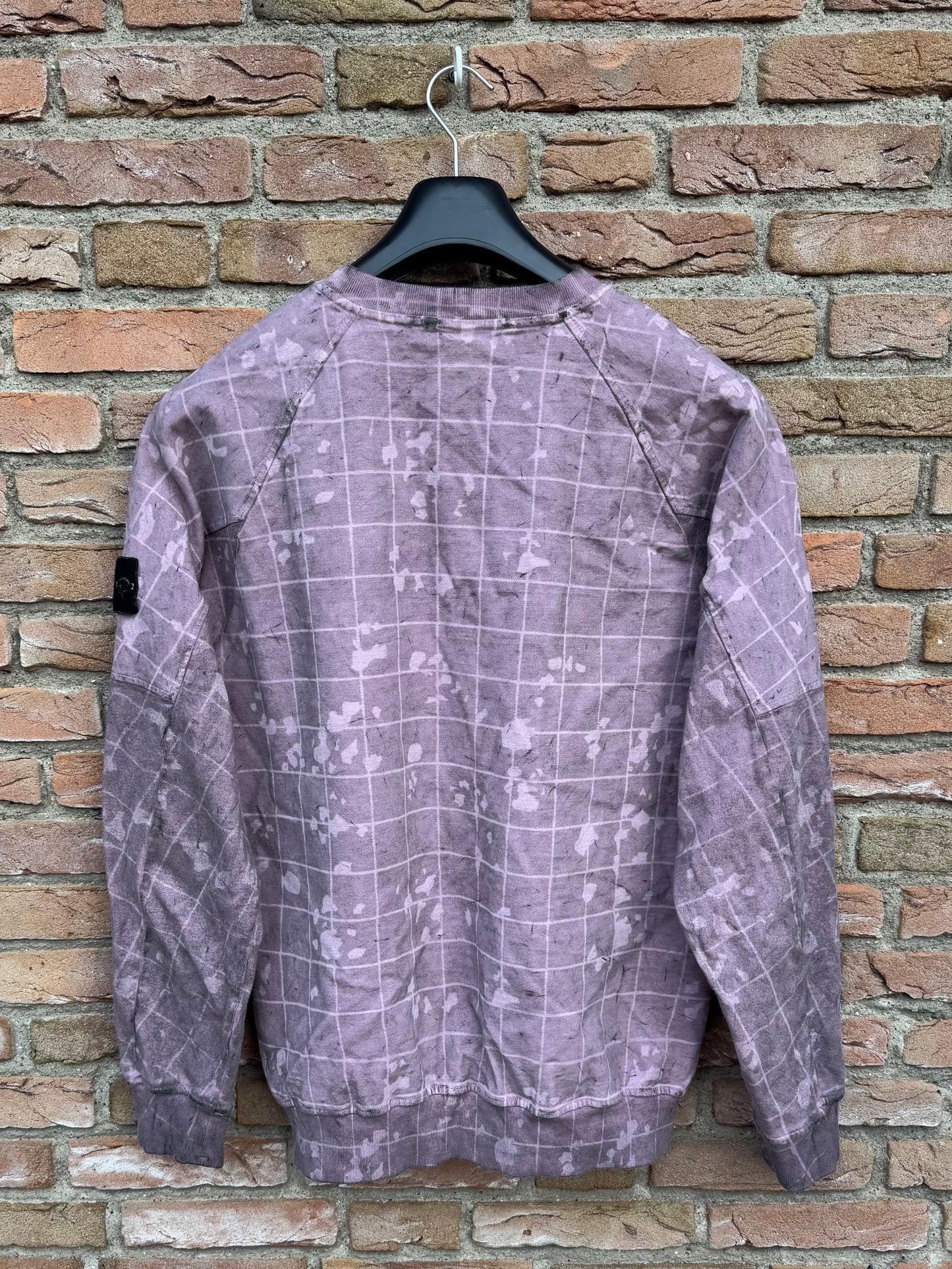 Stone Island Dust Colour with Ghillie Laser Camo Sweatshirt - XL