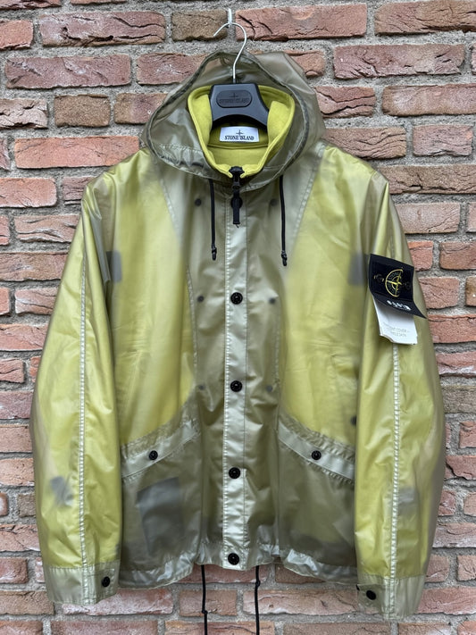 Stone Island Translucent Cover + Cotton Moleskin Jacket - M