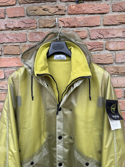 Stone Island Translucent Cover + Cotton Moleskin Jacket - M