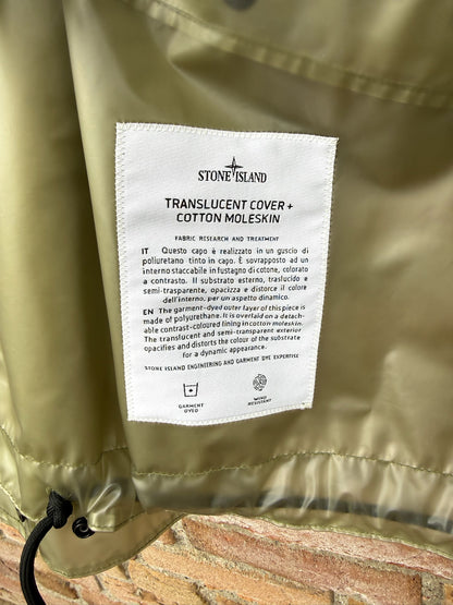 Stone Island Translucent Cover + Cotton Moleskin Jacket - M